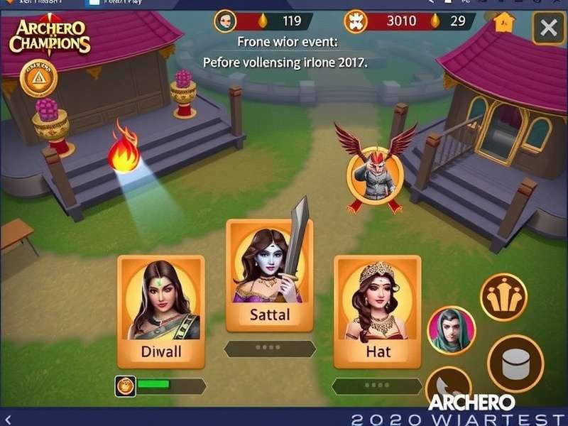 Archero War Champions gameplay screenshot